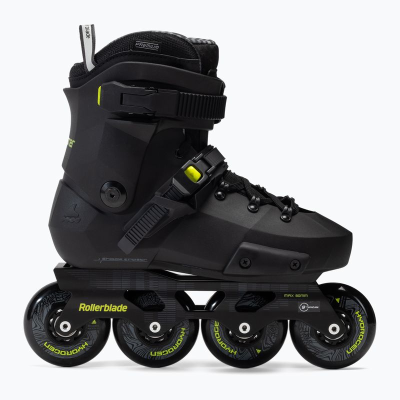 Rolki męskie Rollerblade Twister XT black/lime 2