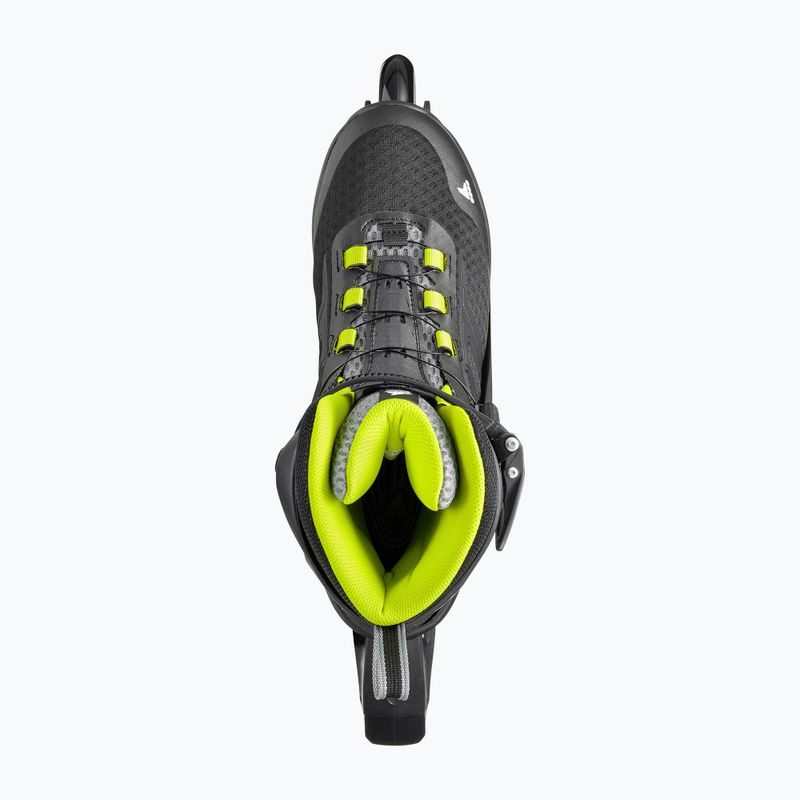 Rolki męskie Rollerblade Macroblade 84 BOA black/lime 12