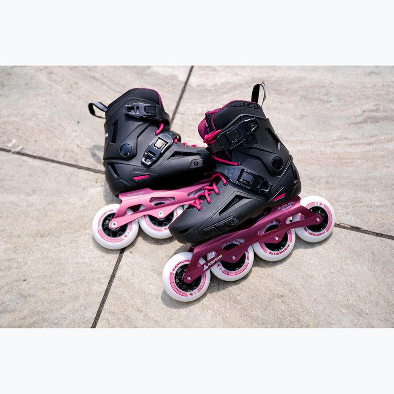 Rolki damskie Rollerblade Lightning 90 W black/sangria 7