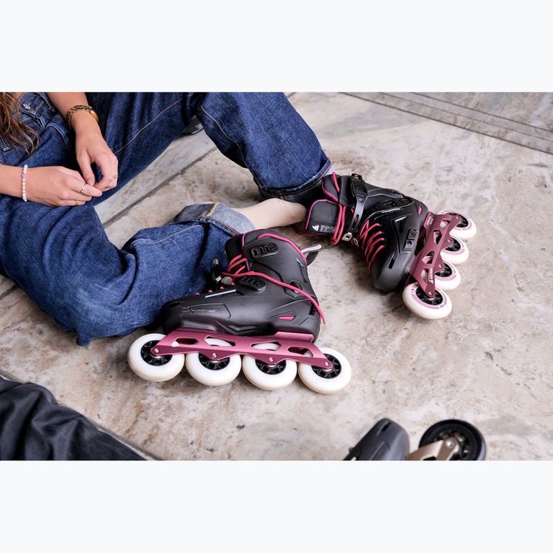 Rolki damskie Rollerblade Lightning 90 W black/sangria 8