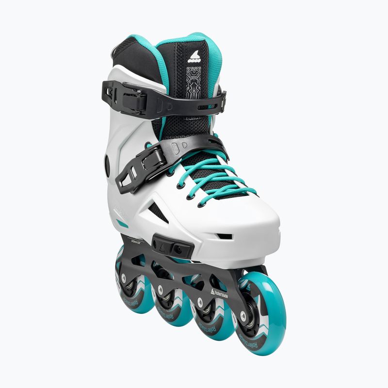 Rolki damskie Rollerblade Lightning W white/aqua 4