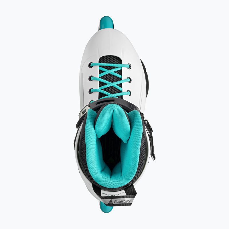 Rolki damskie Rollerblade Lightning W white/aqua 6