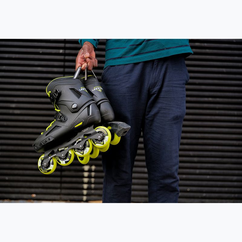 Rolki męskie Rollerblade Lightning black/lime 9
