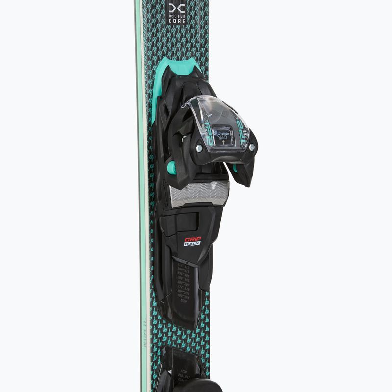 Narty zjazdowe damskie Nordica Belle DC 72 + wiązania TP2LT11 FDT black/teal 4
