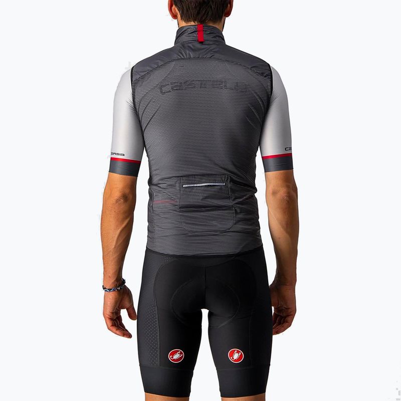 Kamizelka rowerowa męska Castelli Aria dark gray 2