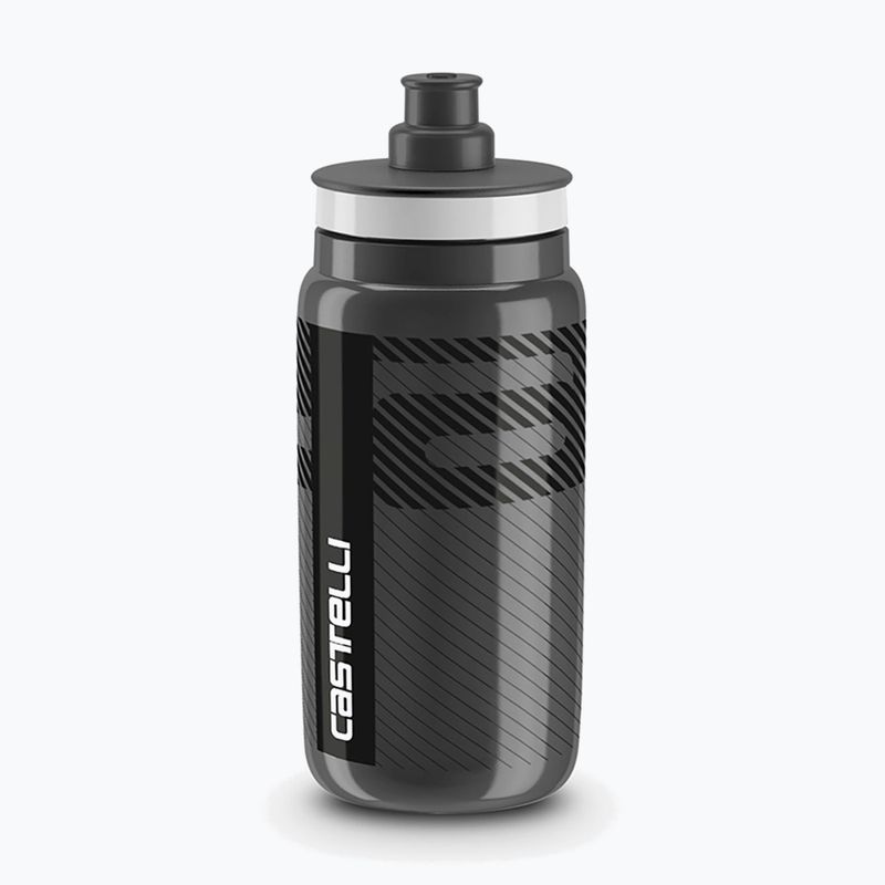 Bidon rowerowy Castelli Fly Team 550 ml anthracite