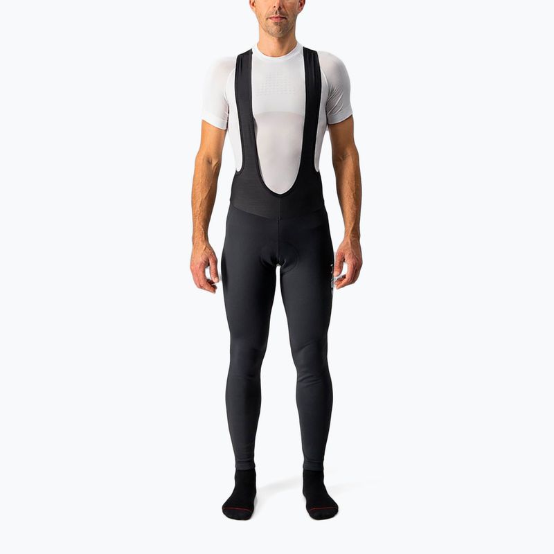 Spodnie rowerowe męskie Castelli Entrata Wind black