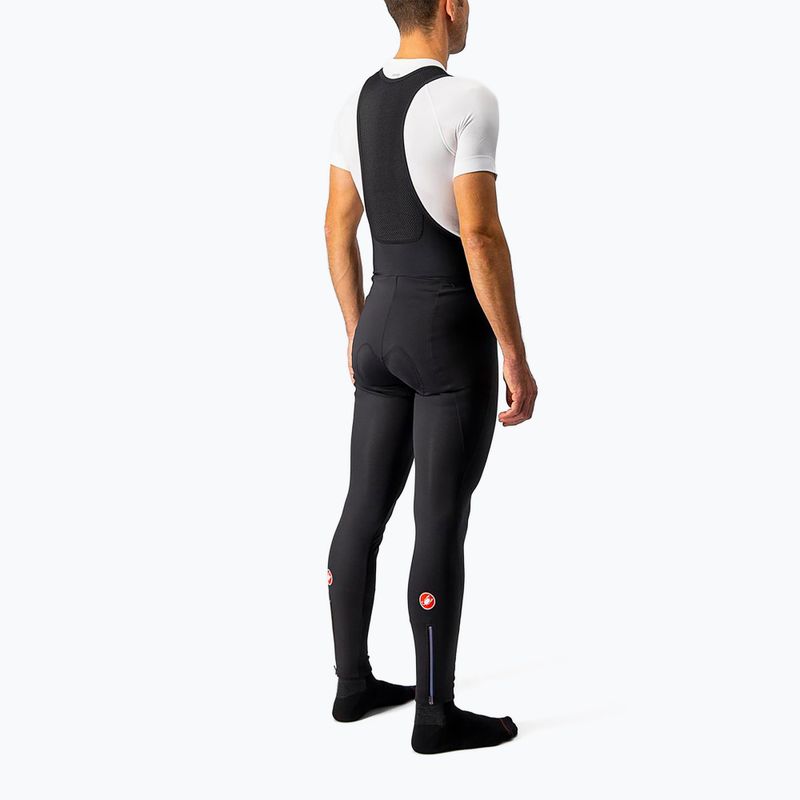 Spodnie rowerowe męskie Castelli Entrata Wind black 2