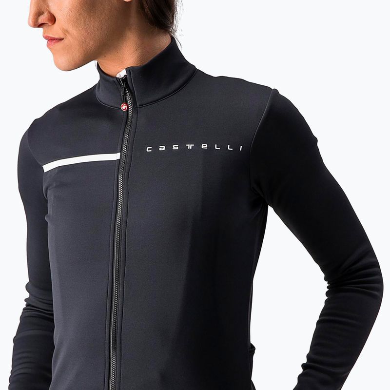Bluza rowerowa damska Castelli Sinergia 2 Jersey FZ W light black/white 4
