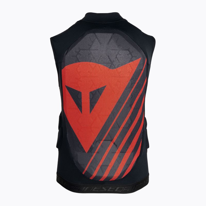 Kamizelka ochronna dziecięca Dainese Scarabeo Flexagon Waistcoat 2 stretch limo/high risk red 2