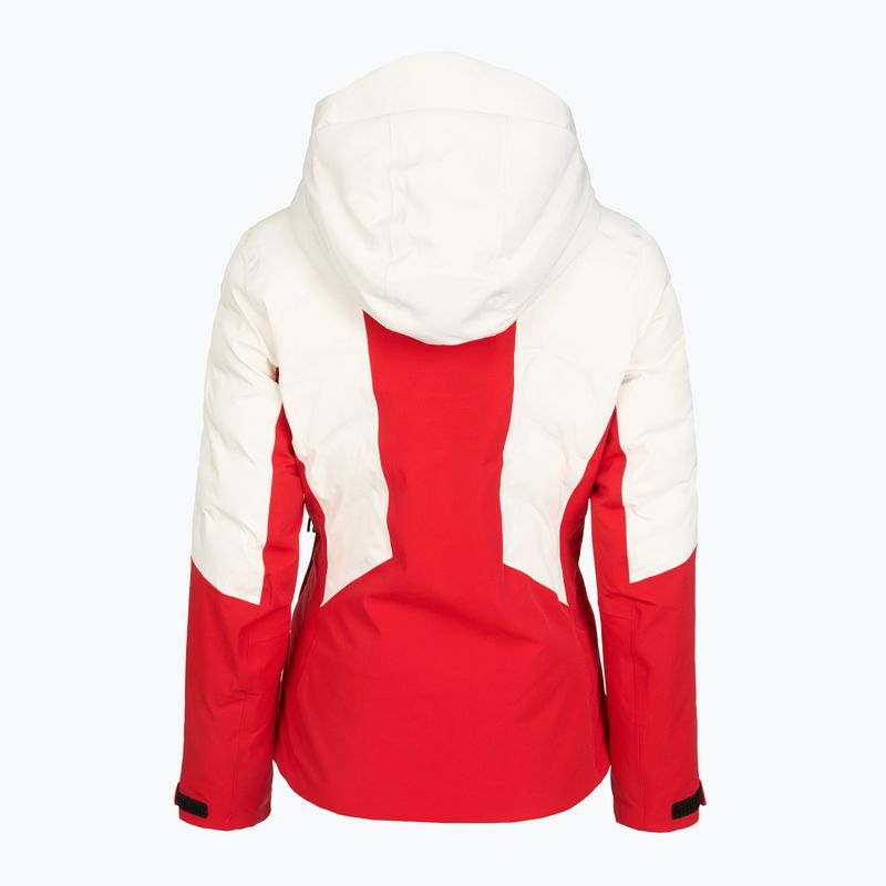 Kurtka narciarska damska Dainese Zives Aerosense-Dry lily white/racing red 2