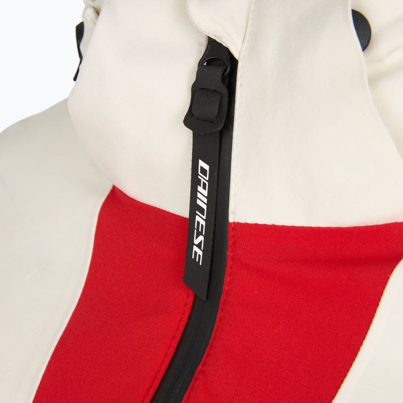 Kurtka narciarska damska Dainese Zives Aerosense-Dry lily white/racing red 4