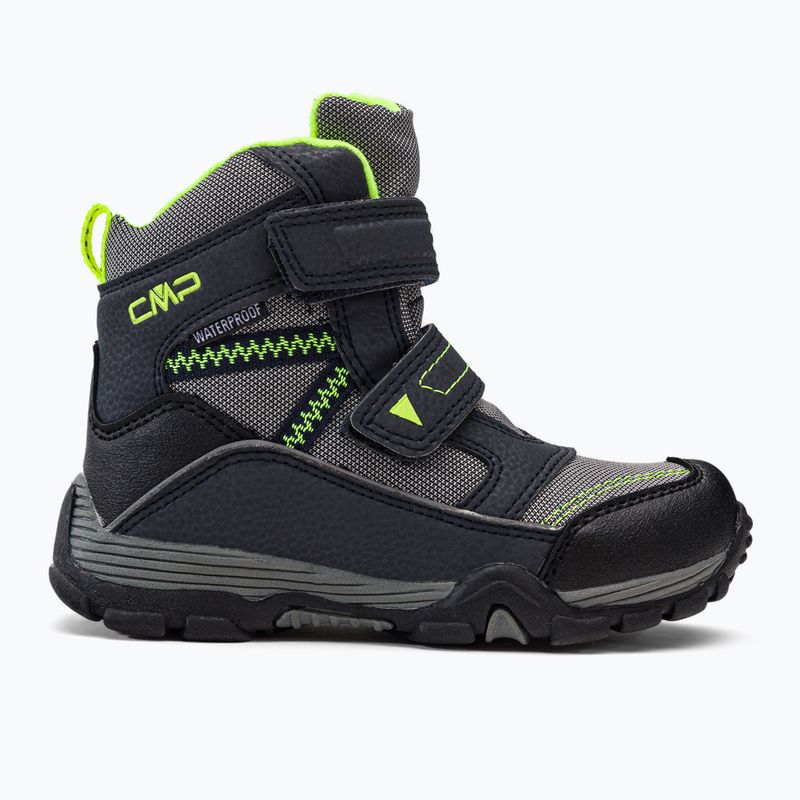 Śniegowce dziecięce CMP Pyry Snowboots Wp antracite/ghiaccio 2