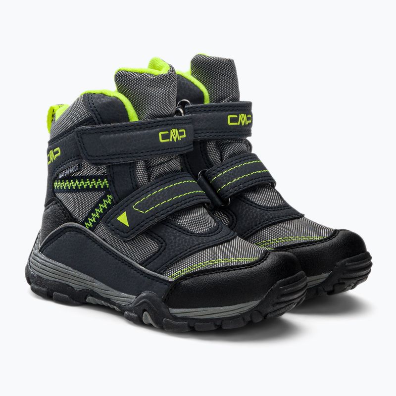 Śniegowce dziecięce CMP Pyry Snowboots Wp antracite/ghiaccio 4
