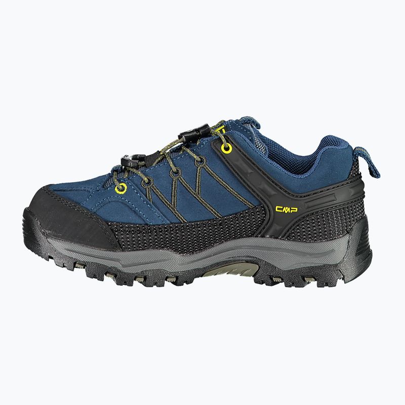 Buty trekkingowe dziecięce CMP Rigel Low Wp blue ink/ ellow 9
