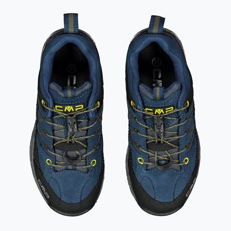 Buty trekkingowe dziecięce CMP Rigel Low Wp blue ink/ ellow 10