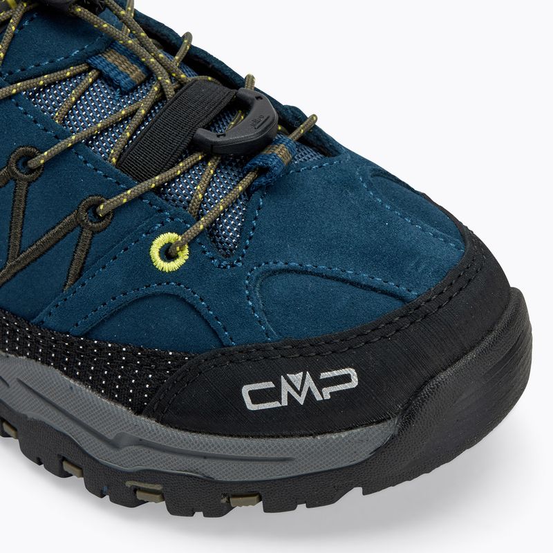 Buty trekkingowe dziecięce CMP Rigel Low Wp blue ink/ ellow 7