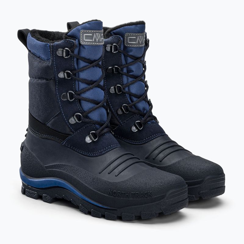 Śniegowce dziecięce CMP Khalto Snowboots black/blue 4
