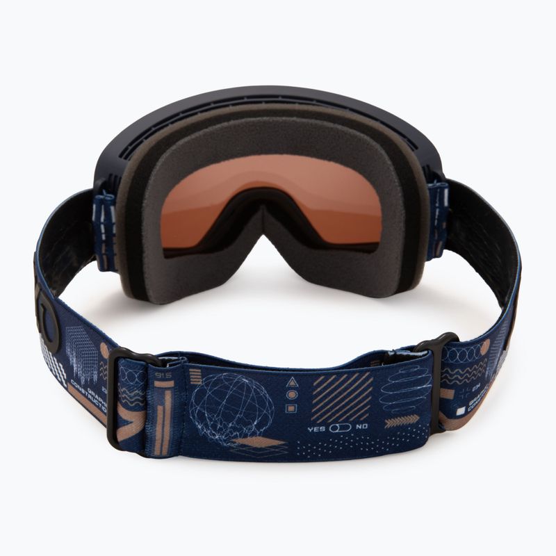 Gogle narciarskie Briko Chino Sharp Lite graphic pickled bluewood 3