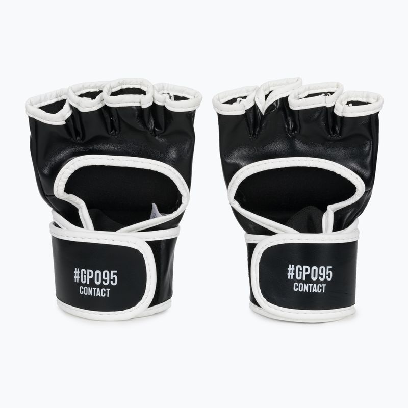 Rękawice grapplingowe LEONE 1947 Contact MMA black 3