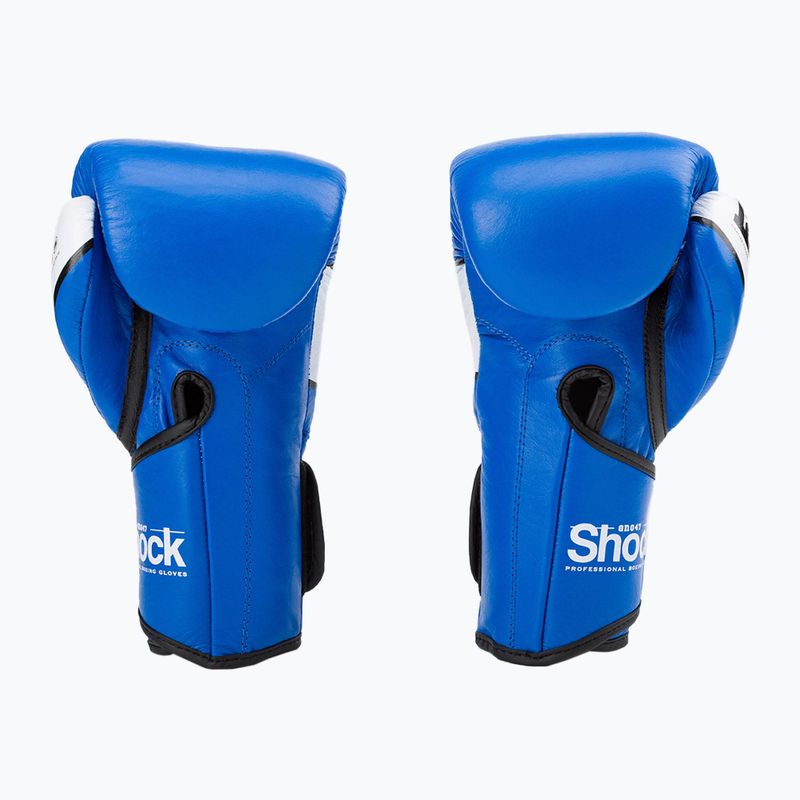 Rękawice bokserskie LEONE 1947 Shock blue 3