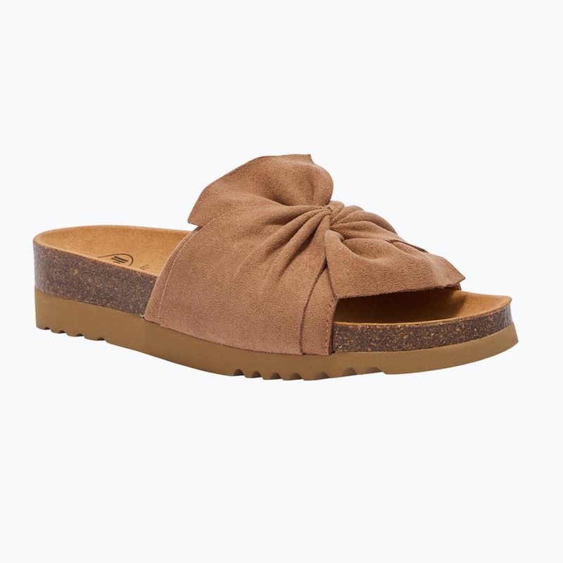 Klapki damskie Scholl Princess Med camel 8