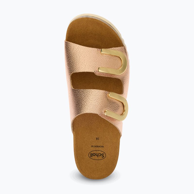 Klapki damskie Scholl Montery 2 Straps Ad Med rose/gold 11