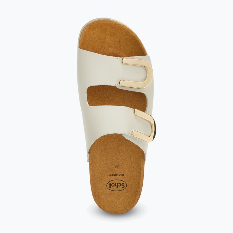 Klapki damskie Scholl Montery 2 Straps Ad Med off white 11
