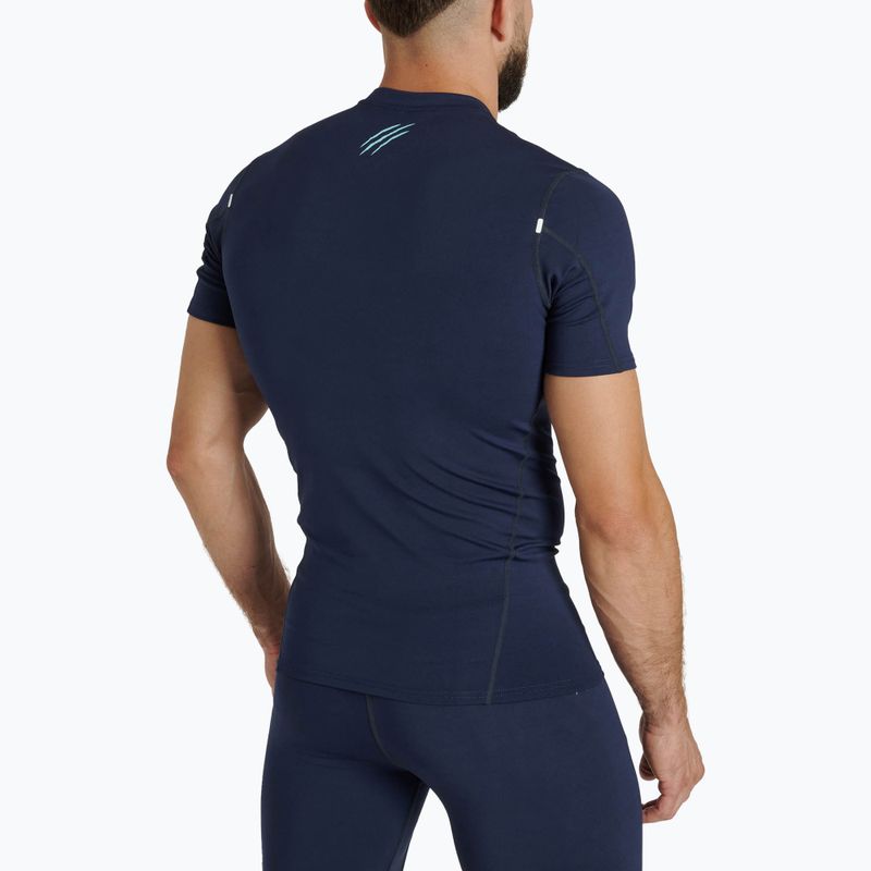 Rashguard męski LEONE 1947 Primal Instict Rashguard blue 2