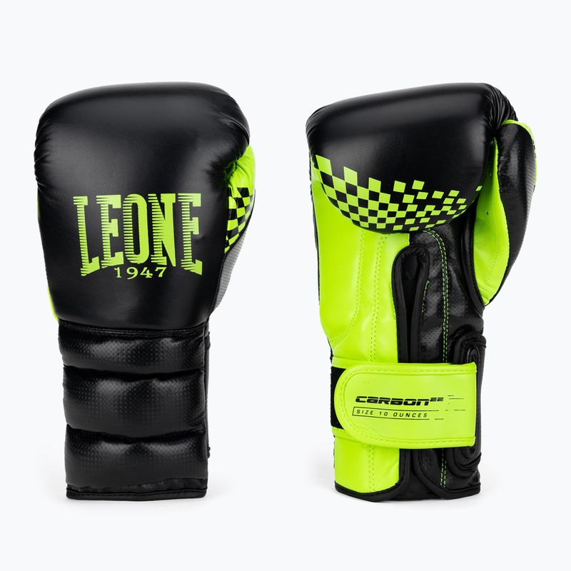 Rękawice bokserskie LEONE 1947 Carbon22 black