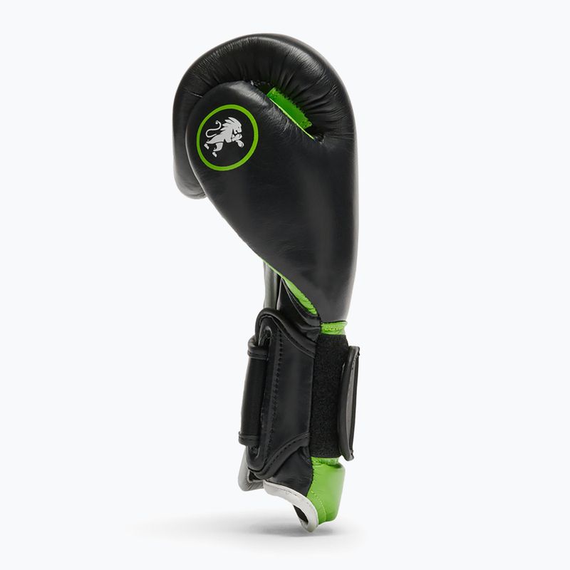 Rękawice bokserskie LEONE 1947 Professional 2 black/green 5
