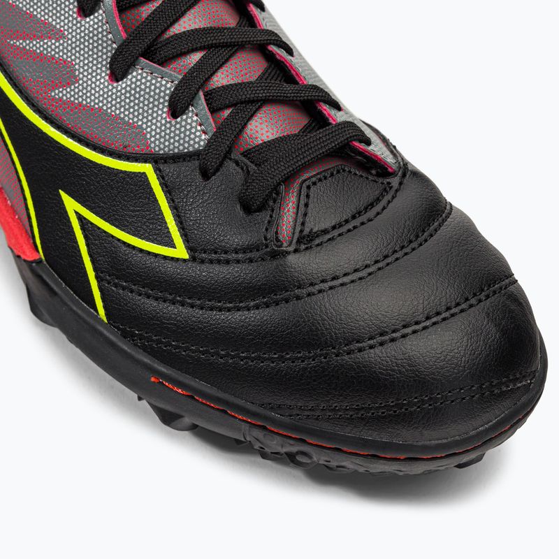 Buty piłkarskie męskie Diadora Brasil Elite Veloce R TFR czarno-czerwone DD-101.179182-D0136-40 7