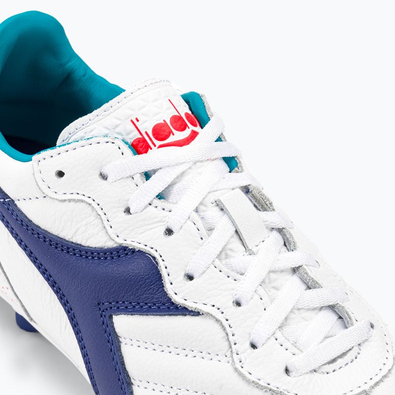 Buty piłkarskie męskie Diadora Brasil GR LT+ MDPU white/navy 8