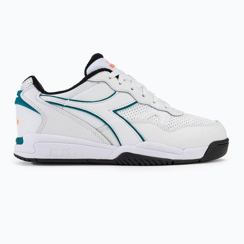 Buty Diadora Winner bianco/verd blu-capri 2