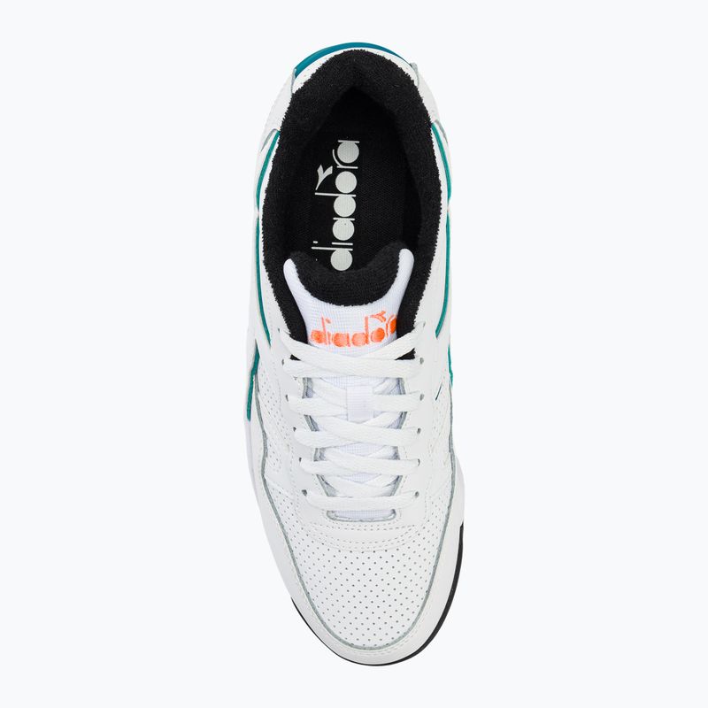 Buty Diadora Winner bianco/verd blu-capri 5