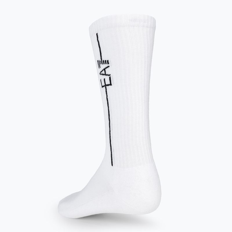 Skarpety EA7 Emporio Armani Train 2 pary white/black 2