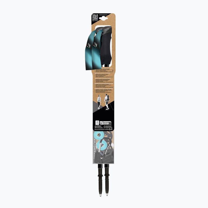 Kije trekkingowe Fizan Compact Tech light blue 4