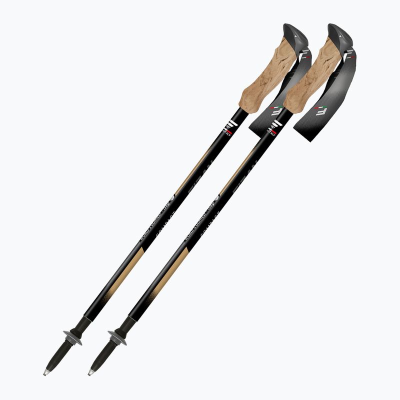 Kije trekkingowe Fizan Compact Tech beige