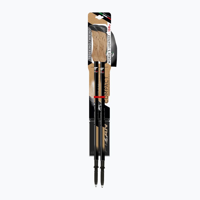 Kije trekkingowe Fizan Compact Tech beige 3