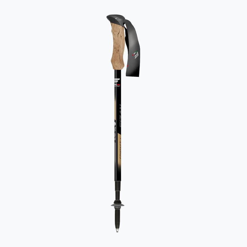 Kije trekkingowe Fizan Compact Tech 4 beige 2