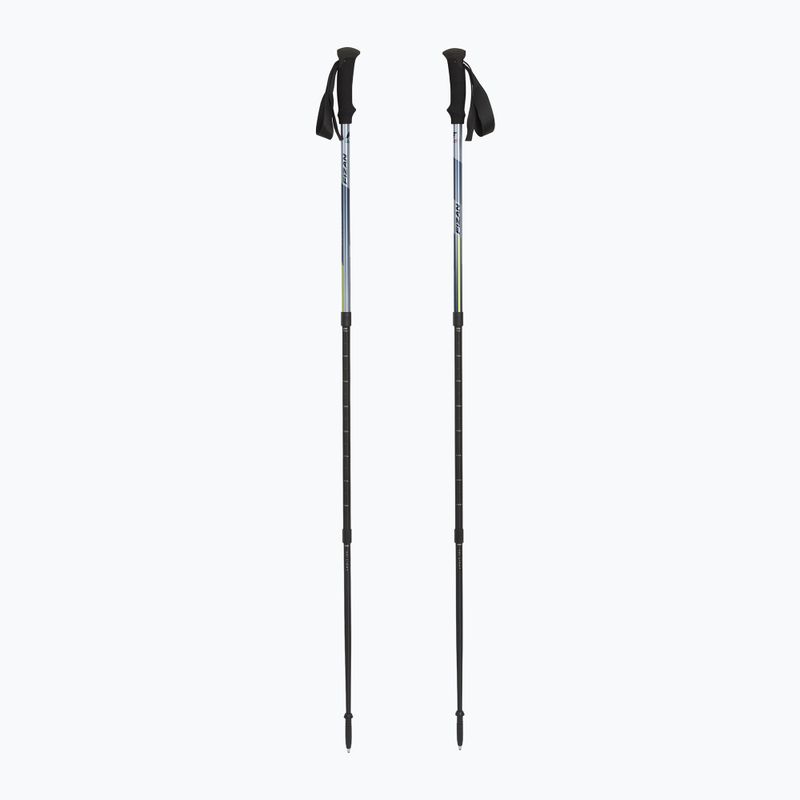 Kije trekkingowe Fizan Trek Pro grey/yellow