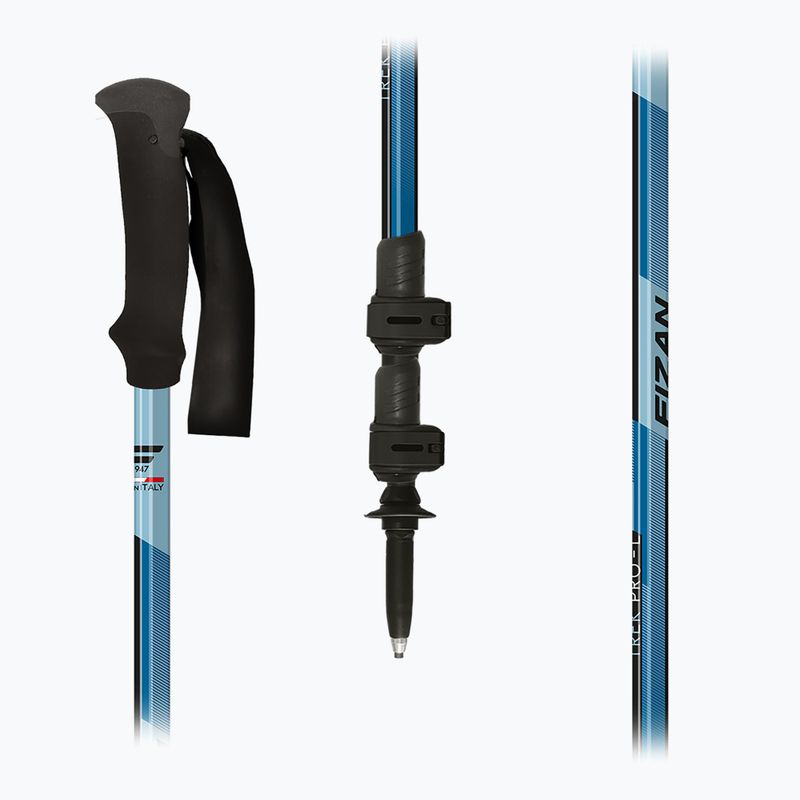 Kije trekkingowe Fizan Trek Pro L blue 3
