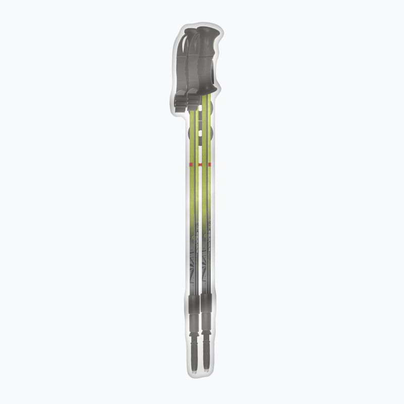 Kije trekkingowe Fizan Explorer lime/grey 4