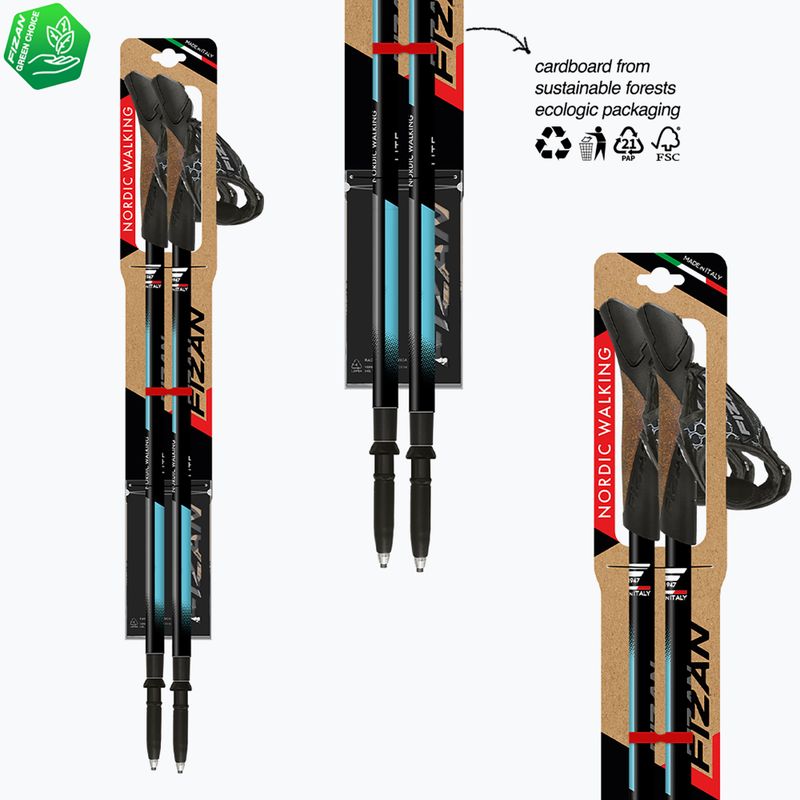 Kije nordic walking Fizan Lite Tech light blue 4