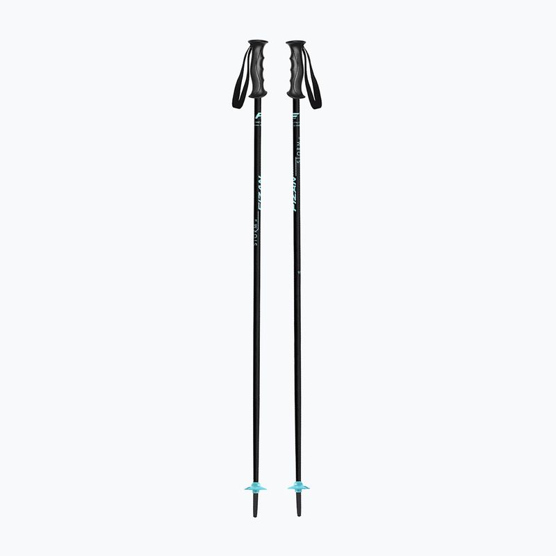 Kije narciarskie dziecięce Fizan Storm Jr black/blue