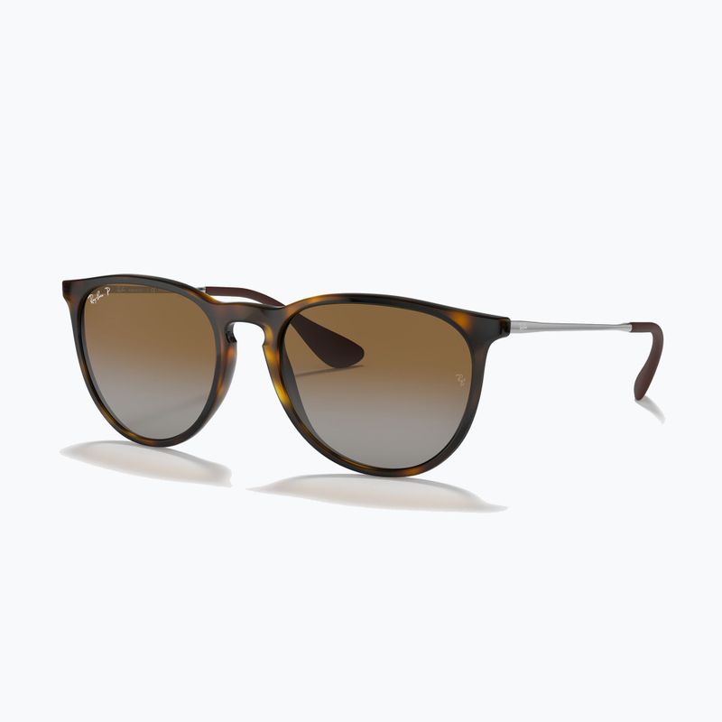 Okulary przeciwsłoneczne Ray-Ban Erika Classic light havana/brown polarized 4