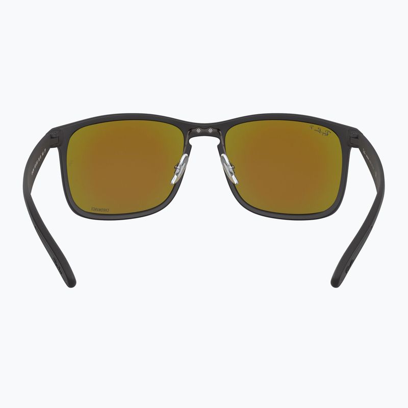 Okulary przeciwsłoneczne Ray-Ban Rb4264 Polarized+ Lenses matt black/silver polarized+ 3
