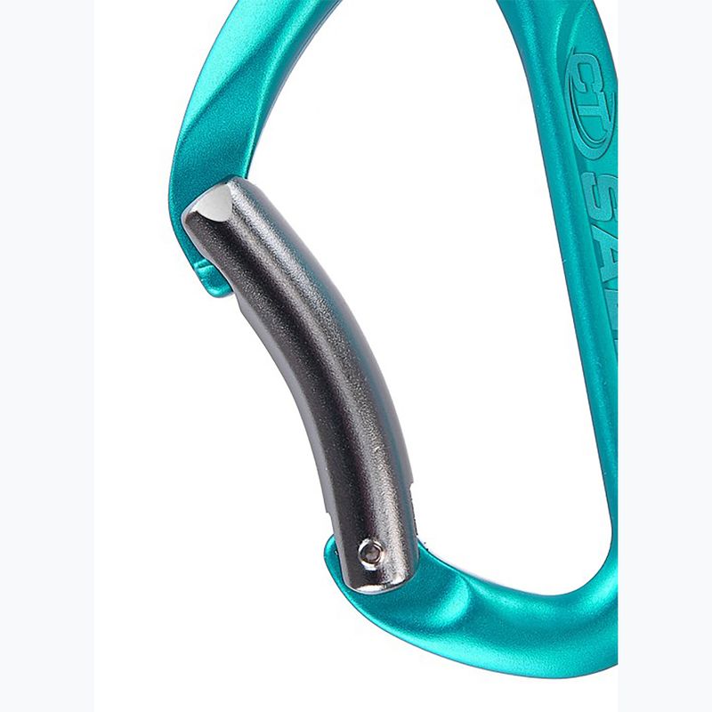 Karabinek Climbing Technology Salto B electricblue/titanium 2