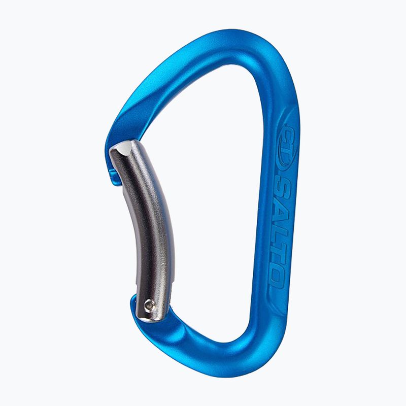 Karabinek wspinaczkowy Climbing Technology Salto B aquamarine/titanium