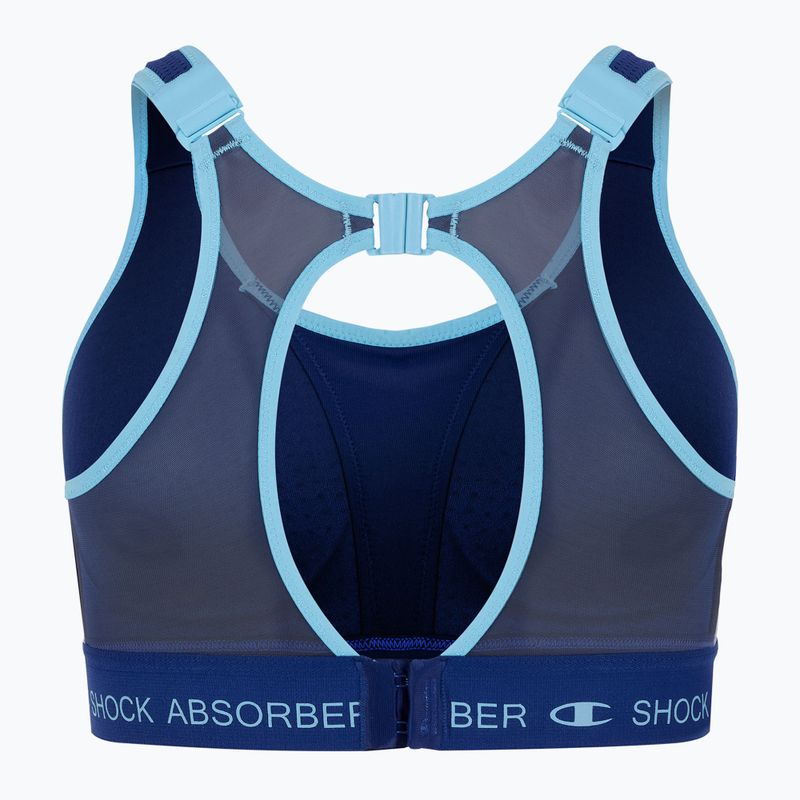 Biustonosz treningowy Shock Absorber Ultimate Run Bra Padded athletic navy 2